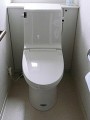 洋式便器取替工事　山形県山形市　GBC-Z10ST+DT-Z151TN