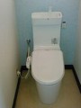 洋式便器取替工事　茨城県那珂市　XCH3003RWSTK