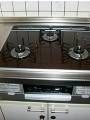n140919-05 ビルトインガスコンロ取替工事 京都府京都市 RS31W13K10R-V(L/R)