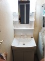 14108-2k 洗面化粧台取替工事 東京都調布市 LSAB-60A*N1B+LSAM-6VSH