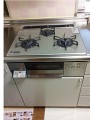 ビルトインガスコンロ取替工事　兵庫県神戸市　N3WM3PWAS5STE