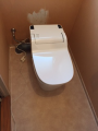 トイレ取替工事(床CF張替え共)　東京都練馬区　XCH1101PWS