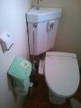 トイレ取替/止水栓移設工事　北海道江別市　CW-KB21QB