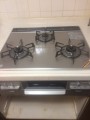 ガスコンロ取替工事　神奈川県鎌倉市　RS31W13A17R-V