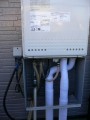 給湯器取替工事(ガス配管取替)　茨城県那珂市　GT-2450SAWX-2BL