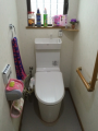 トイレ取替工事　岐阜県岐阜市　XCH3003WSTK
