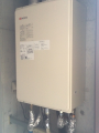 給湯器取替（排気筒位置調整費）　兵庫県西宮市　GT-2451SAWX-FFBL-set