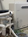 給湯器取替工事/ガス配管取替え　茨城県東茨城郡茨城町　RUF-E2405SAG-set-LPG