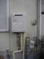 給湯器取替工事/ガス配管取替え　群馬県桐生市　GT-2450SAWX-2BL