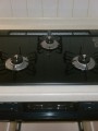 ガスコンロ取替工事　大阪府枚方市　RS71W13B11R-BL-13A