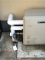 給湯器ガス配管取替工事　岡山県倉敷市　RUX-E2400G-set