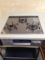 ガスコンロ取替工事　東京都八王子市　RS31W13A17R-VR-13A