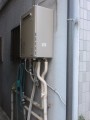 給湯器取替工事　大阪府摂津市　RUF-E2008SAW-set-13A