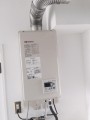 屋内給湯器・排気筒・排気トップ取替工事　東京都港区　GQ-1637WS-FFA-BL