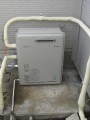 給湯器取替工事・給湯給水配管取替え・ガス配管接続・電熱ヒーター取替え・オイルタンク撤去処分　群馬県前橋市　RUX-E2400G-set