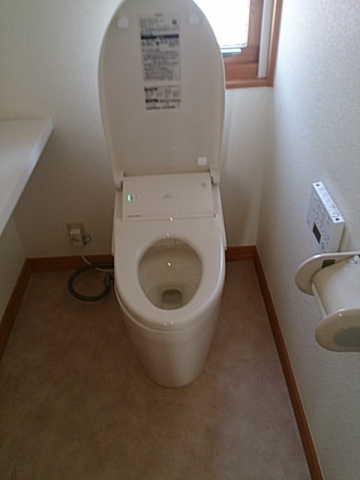 トイレ取替工事/CF張替工事（2ヶ所）　東京都小平市　CES9787F