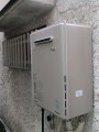 給湯器取替工事(エコジョーズ）　京都府八幡市　RUF-E2405SAW-13A
