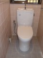 トイレ取替工事　福岡県北九州市若松区　CS230BM-SH231BA-W