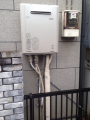 エコジョーズ給湯器取替工事　東京都府中市　RUF-E2405SAW-13A-set