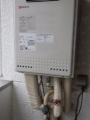給湯器取替工事(ガス配管取替共)　茨城県取手市　GT-2450SAWX-2-set13A