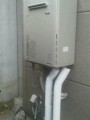 給湯器取替工事　茨城県日立市　RUF-E2405SAW-13A-set