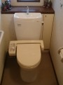 トイレ取替工事　神奈川県逗子市　CS230B-SH231BA-W