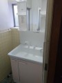 16269_2 洗面化粧台取替工事 山形県飽海郡遊佐町 LDPA075BHGEN2-set2-N-P