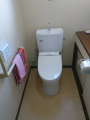トイレ取替工事　宮城県白石市　TCF6551AKJ-NW1