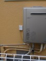 ガス給湯器取替工事　兵庫県川西市　RUF-E2405SAW-A-set-13A