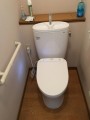 トイレ取替工事　大阪府岸和田市　TCF4831AK-NW1