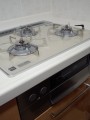 ビルトインガスコンロ取替工事　栃木県宇都宮市　N3WP5PWASMSTES-13A