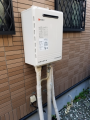 ガス給湯器取替工事　東京都日野市　GT-2460SAWX-BL-13A
