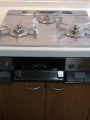 ビルトインガスコンロ取替工事　京都府向日市　RHS32W22E4RC-STW-13A