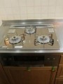 23983_2 ビルトインガスコンロ レンジフード 分岐水栓取替工事 新潟県新潟市南区 NFG7S10MST-L
