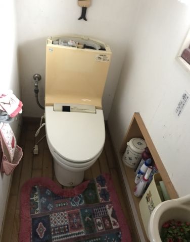 岡山県津山市 | トイレ交換工事の施工事例（XCH1401WS） | 住宅設備の