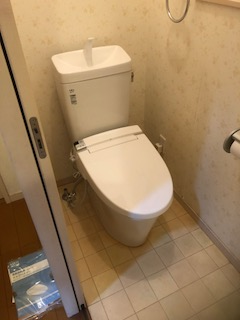 愛知県豊橋市 | トイレ交換工事の施工事例（CW-KA21-BW1） | 住宅設備