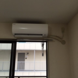 エアコン取替工事　神奈川県横浜市鶴見区　S22UTES-W