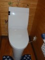 トイレ取替工事　熊本県菊池市　YBC-A10H-DT-357JH-BW1