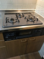 26855_2 ビルトインガスコンロ取替工事 大阪府八尾市 RB32AM4H2S-BW-13A