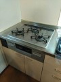 27182_2 ガスコンロ取替工事 東京都多摩市 RS31W20A30DG-VW-LPG