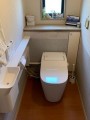 30339_2 トイレ交換・アラウーノ手洗い取付工事 東京都日野市 XCH1401WS
