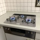 ビルトインガスコンロ交換工事　大阪府高石市　RHS31W23L7RSTW-13A