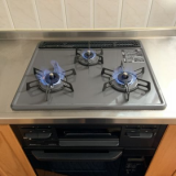 ビルトインガスコンロ交換工事　埼玉県上尾市　RSR-S14C-13A-B